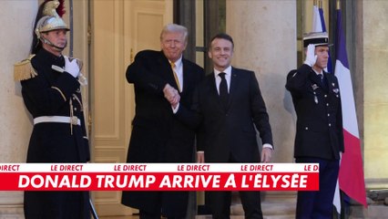 Réouverture de Notre-Dame : Donald Trump est arrivé à l'Élysée