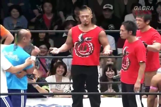 7th June 2012 Open The Triangle Gate W-1 Inter (Naruki Doi,PAC,Masato Yoshino) (C) vs Windows (Ken Arai,K-Ness,Super Shisa)