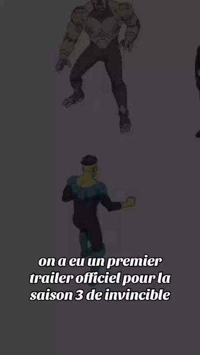 Invincible Saison 3 !