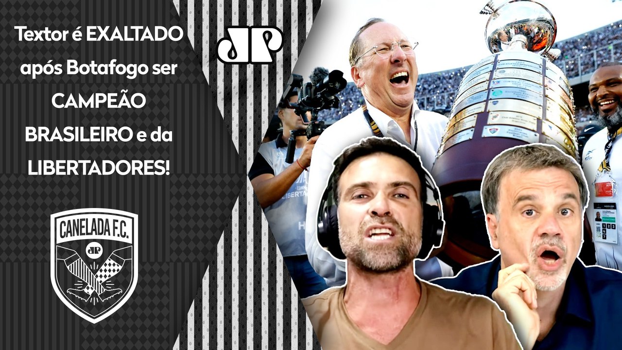 "O Textor já é UM ÍDOLO ETERNO do Botafogo! O que esse cara FEZ é..." CAMPEÃO BRASILEIRO IMPRESSIONA