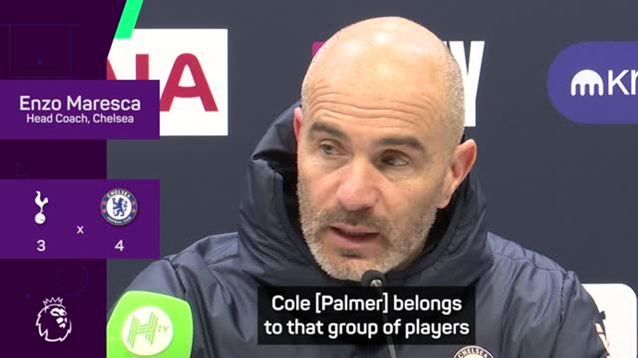 Cole Palmer is no normal player, hails Maresca