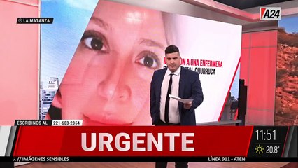 Video: así fue el brutal crimen la enfermera en La Matanza