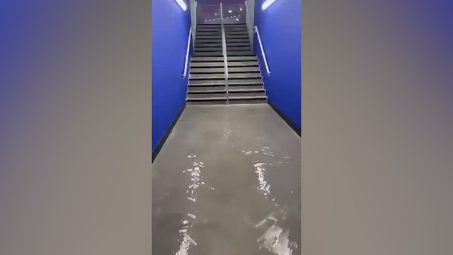 Goodison Park floods captured in shocking images, forcing Everton-Liverpool suspension