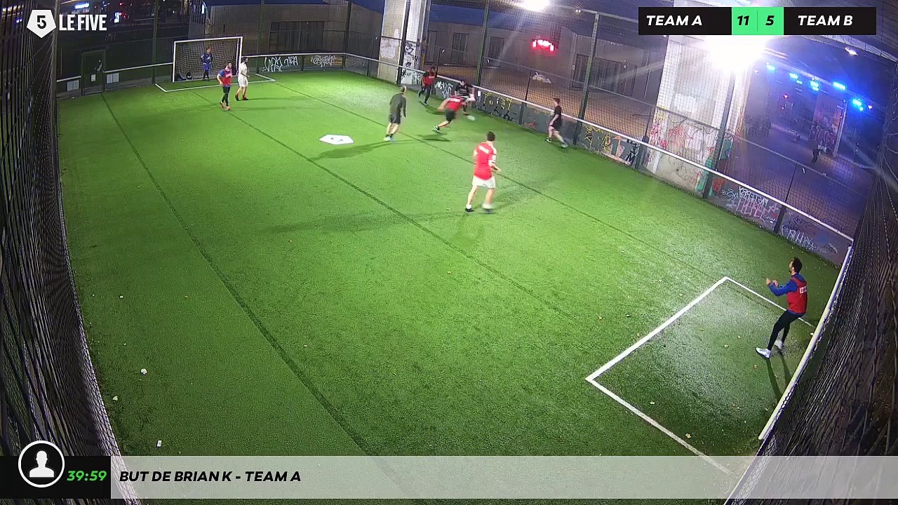 But de Brian K - Team A