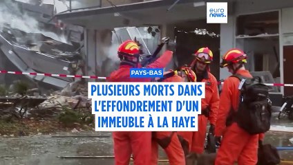 Pays-Bas : au moins trois morts après l'effondrement partiel d'un immeuble