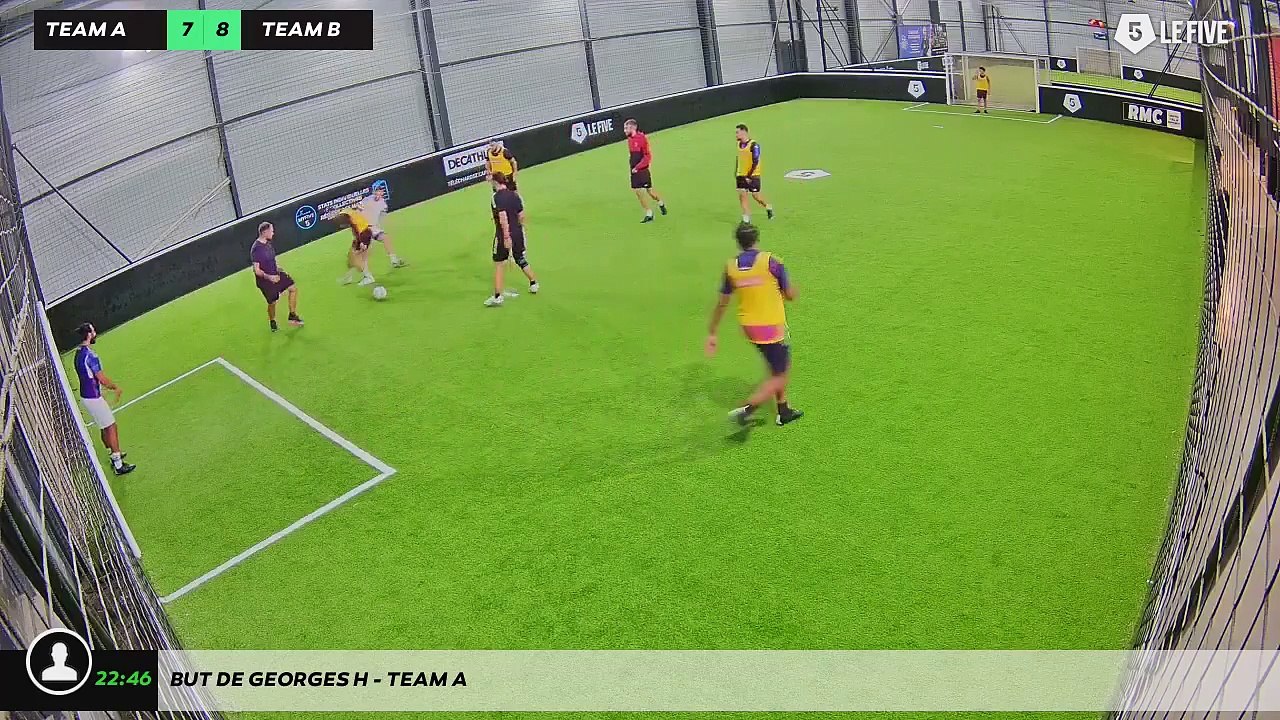 But de Georges H - Team A