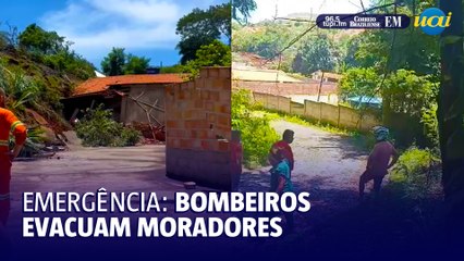 Operação de retirada: Bombeiros trabalham para evacuação de moradores em Conceição do Pará