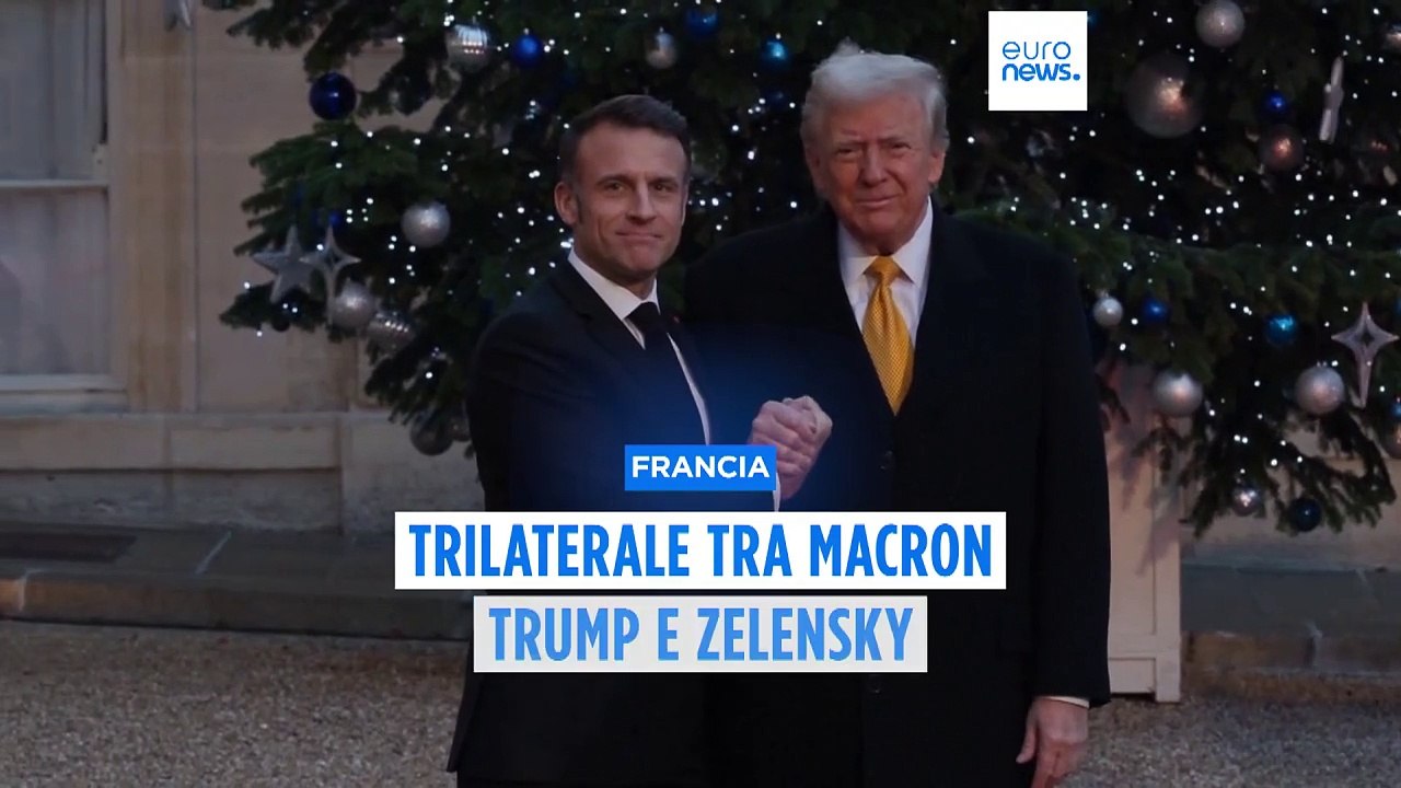 Francia: Macron riceve Trump e Zelensky prima dell'evento per la riapertura di Notre-Dame