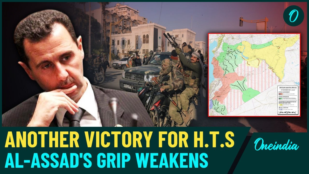 Syrian Rebels Capture Hama: Assad’s Forces Withdraw as HTS Gains Ground in Major Jihadist Offensive