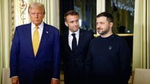 Así ha sido el encuentro entre Macron, Trump y Zelenski antes de la reapertura de Notre-Dame