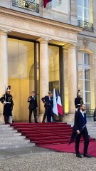 Donald Trump et Emmanuel Macron le 7 décembre 2024 à Paris