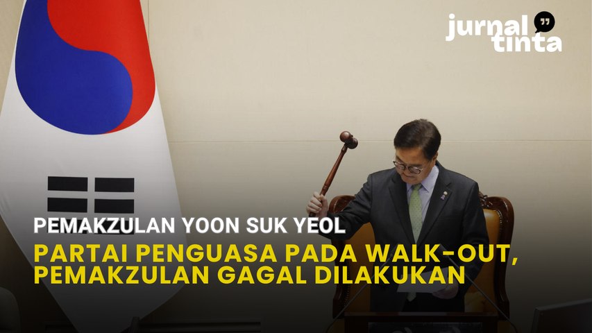 Suasana Partai Oposisi Korsel Gagal Makzulkan Presiden Yoon Suk Yeol, Partai Penguasa Memboikot