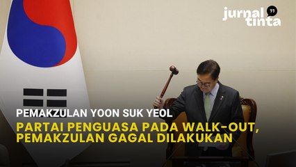Suasana Partai Oposisi Korsel Gagal Makzulkan Presiden Yoon Suk Yeol, Partai Penguasa Memboikot