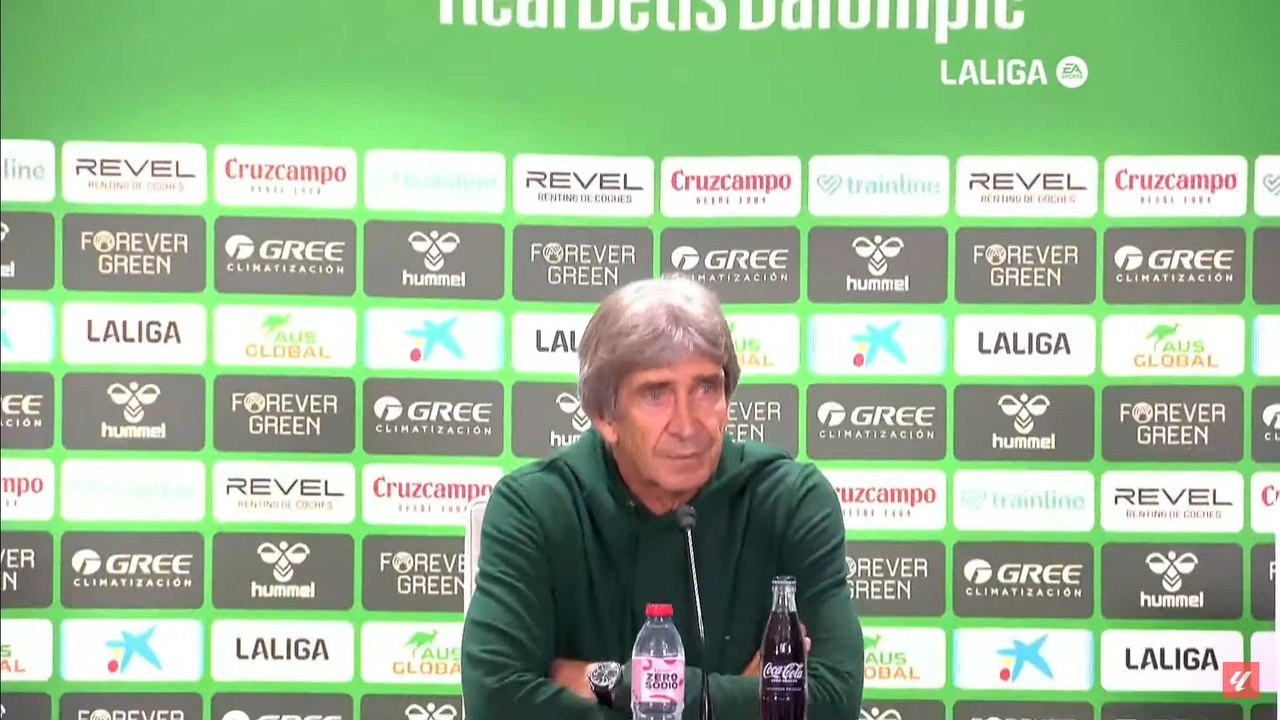 MANUEL PELLEGRINI, RUEDA de PRENSA COMPLETA | BETIS 2 - FC BARCELONA 2