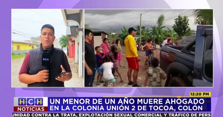 Pequeño se sale de su casa, y se ahoga en una laguna de oxidación en Colón