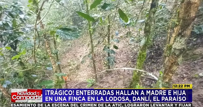 Enterradas en una fosa clandestina, hallan a madre e hija desaparecidas en Danlí