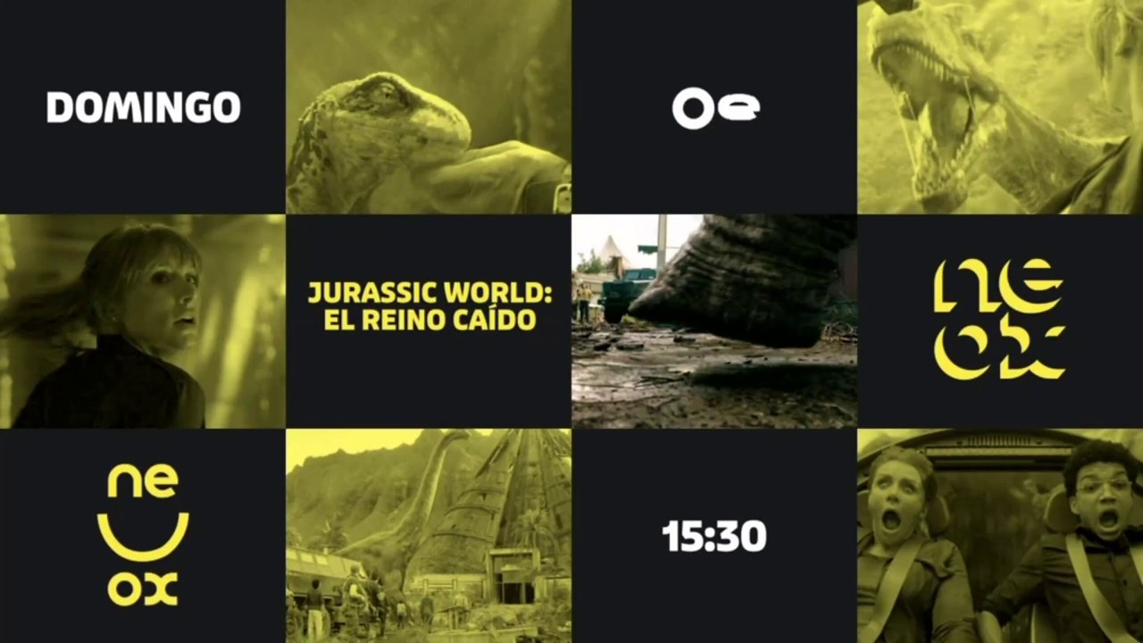 Jurassic World El Reino Caido | El Domingo 08-12-2024 a las 15:30 h | En Neox