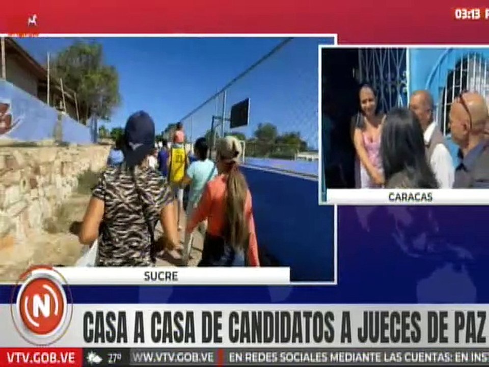 Miranda | Candidatos realizan casa por casa de cara a elección de Jueces y Juezas de Paz