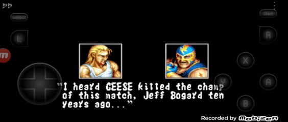 Fatal Fury Andy Bogard vs Raiden Andy Bogard é derrotado por Raiden