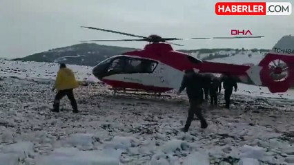 Domuz avında ayı saldırdı, eski muhtar ağır yaralandı