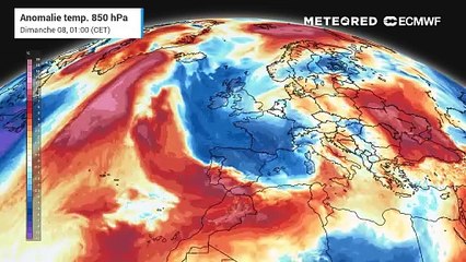 Prévisions Météo France : Anomalies de Température Hivernale 📉