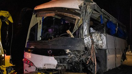 Conductor de bus con 32 colombianos heridos en los Pirineos dio positivo por cocaína