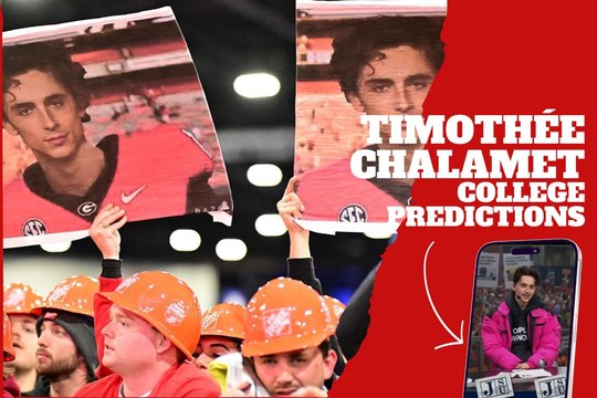 Timothée Chalamet recently made a guest appearance on ‘College GameDay