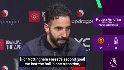 Amorim defends Onana blunder as Man United fall to Forest