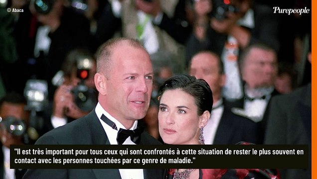 Demi Moore : Elle donne des nouvelles de Bruce Willis, C'est très difficile, il y a de grosses pertes