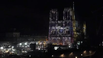 Inauguration de la Cathédrale Notre Dame de Paris après sa reconstruction