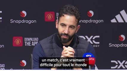 Man Utd - Amorim : "Nous savions que le chemin serait long'