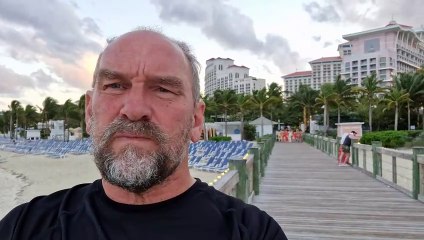 Martin Dempster in Bahamas for Hero World Challenge