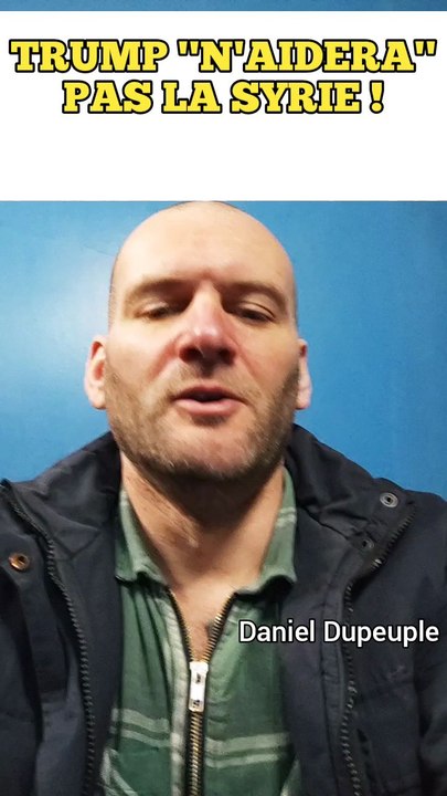 Trump n'aidera pas la Syrie