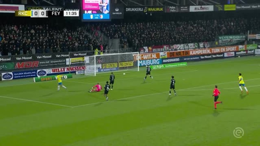 Feyenoord renverse le RKC Waalwijk (vidéo)