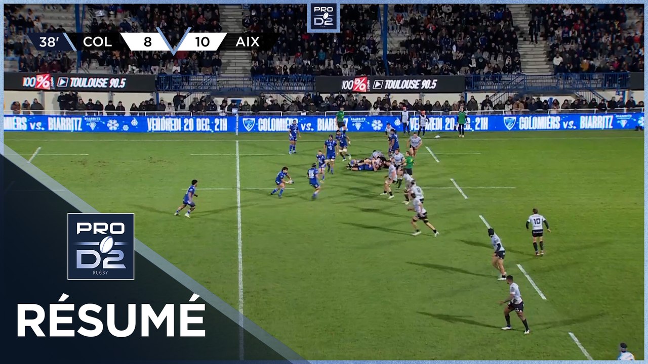 PRO D2 Saison 2024-2025 J13 - Résumé Colomiers Rugby - Provence Rugby