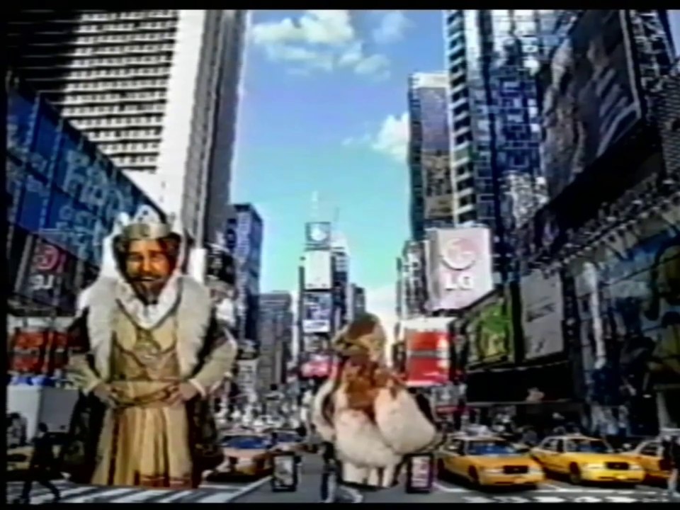 Sesame Street - The Burger King and Subservient Chicken - Always Coca Cola Song (2007) (HD VHS Rip)