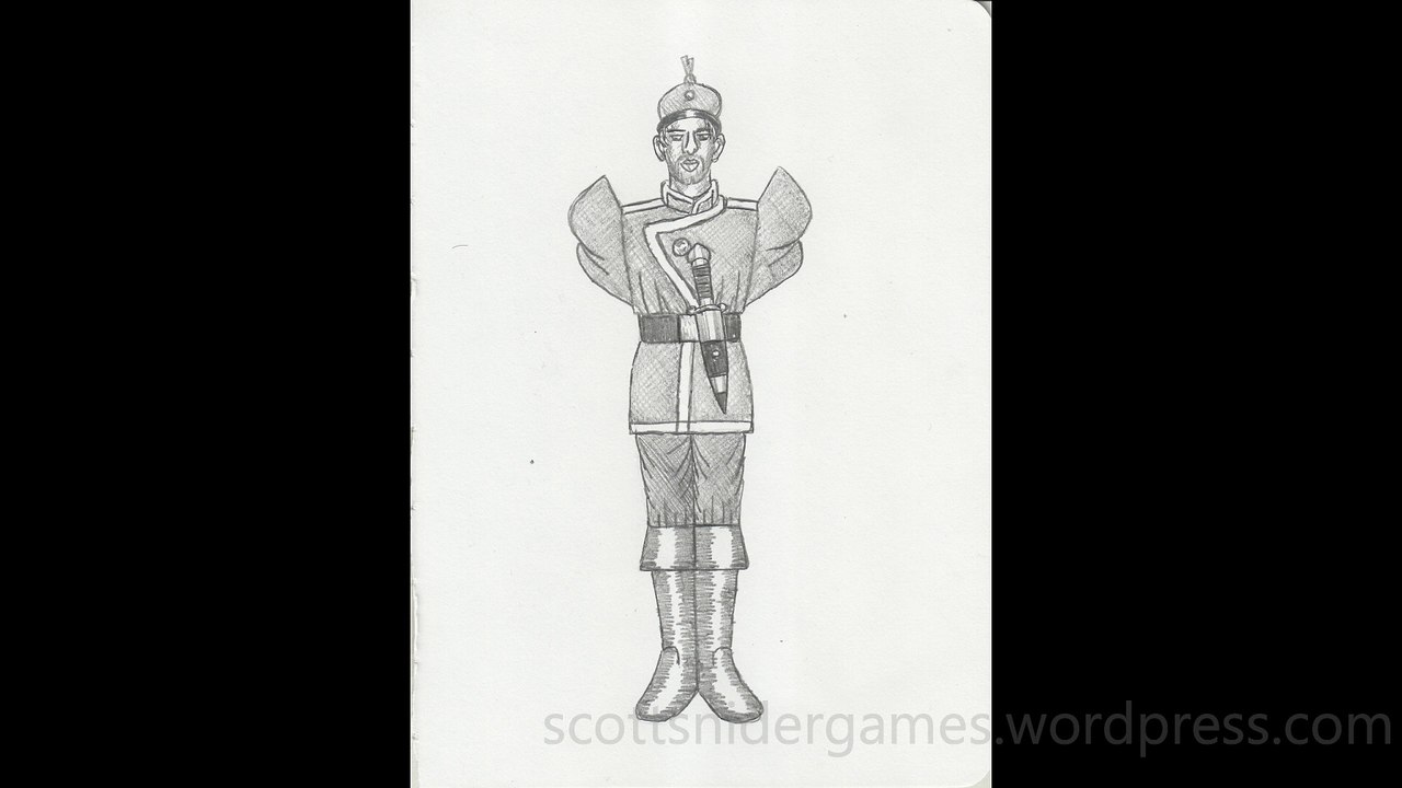 Soldier Pencil Sketch Video #538 (12-07-2024)