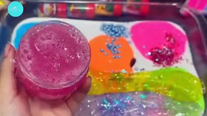 ☁️ Cloud-Soft Doraemon Slime ASMR | Makeup & Glitter Mix
