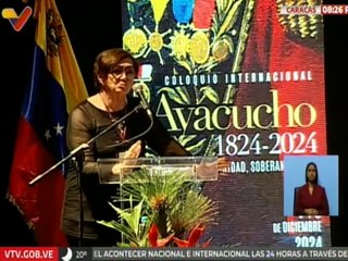 Cineasta peruana María del Pilar exaltó la lucha de los países latinoamericanos