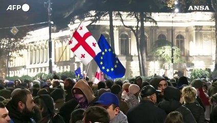 Georgia, seconda settimana di proteste pro-Ue: migliaia in piazza