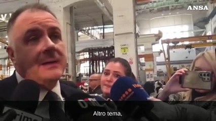 Orsini:" Vorrei avere al mio fianco i sindacati ma non ci sono"