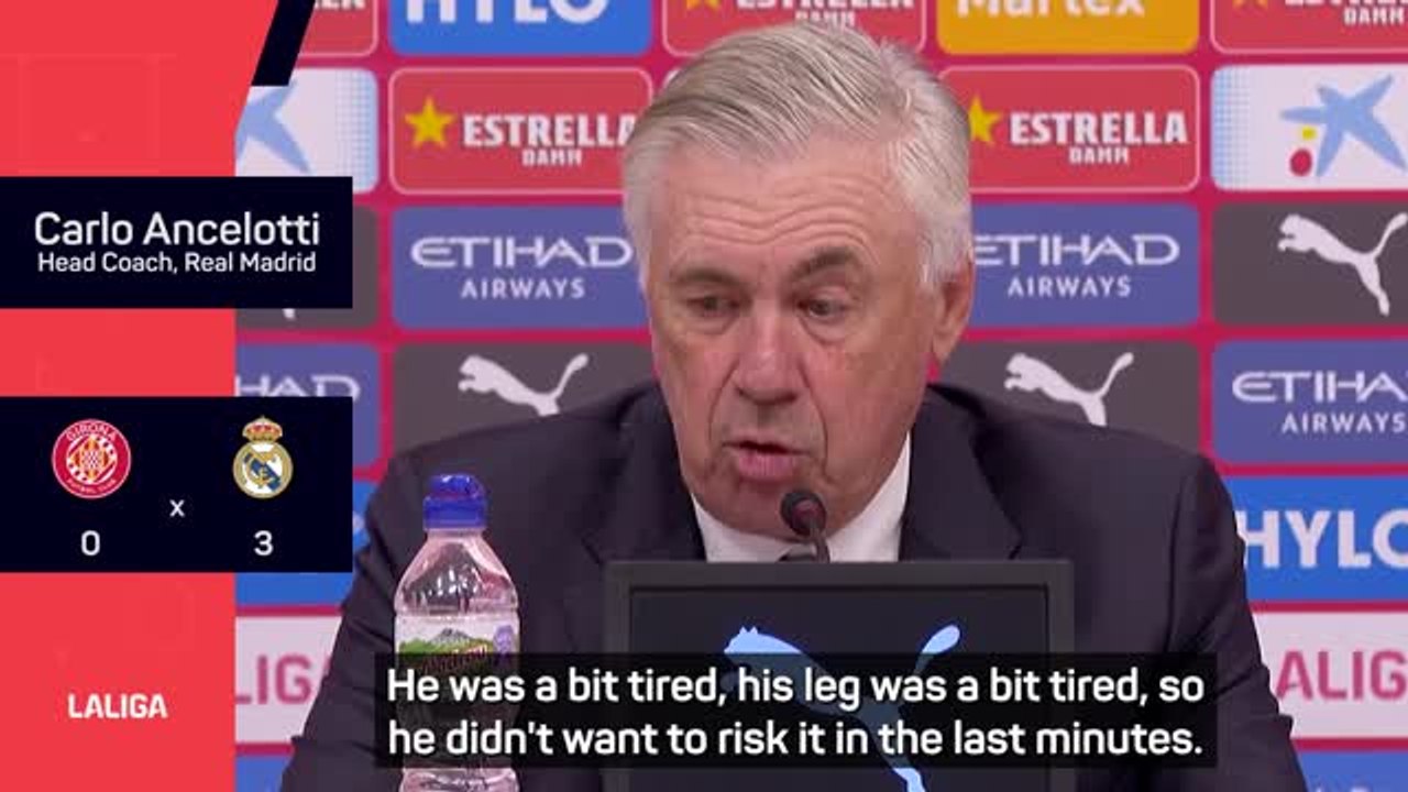 Ancelotti provides fitness update on goalscorer Bellingham