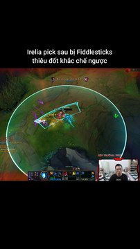 Irelia pick sau bị Fiddlesticks thiêu đốt khắc chế ngược #irelia #fiddlesticks #lienminhhuyenthoai #leagueoflegends