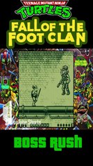 Teenage Mutant Ninja Turtles: Fall of the Foot Clan | Boss Rush