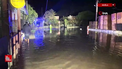 Bodrum sular altında kaldı