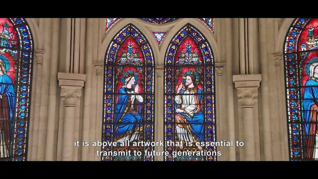 La reconstruction de Paris en moins de 10 minutes : Ensemble nous avons rebâti Notre-Dame. Cœur de Paris. Âme de la France. Joyau de l’humanité .