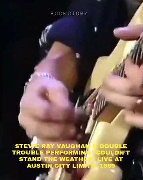 Stevie Ray Vaughan & Double Trouble performing “Couldn’t Stand the Weather” live at Austin City Limits, 1989
