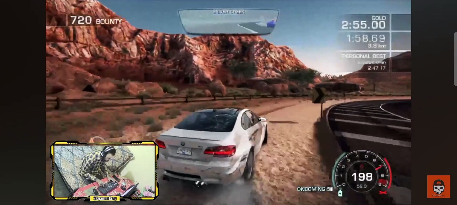 NFS hp 2010 | bmw m3 and cops unit war on the highway in rapid response