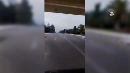 Esad rejimi devrilmesinden sonra, saraya girildi