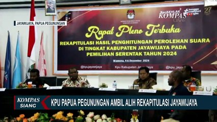 KPU Papua Pegunungan Resmi Ambil Alih Rekapitulasi Jayawijaya